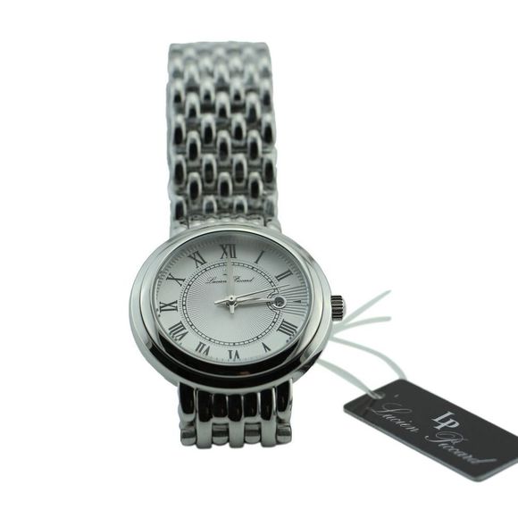 New Lucien Piccard Women Fantasia Analog Watch Silver-Tone Stainless Steel main image 6